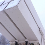 Пускова установка ЗРК NASAMS Кадр з відео Повітряних сил