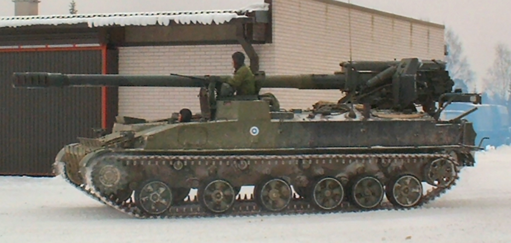 САУ 2С5 "Гіацинт-С" збройних сил Фінляндії, автор фото – Kahkonen

