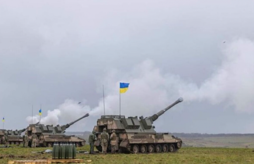 українські артилеристи використовують іранські боєприпаси
