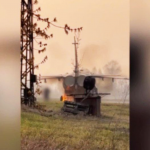 Партизани спалили літак СУ-24