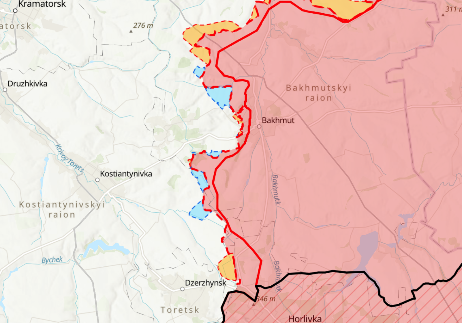 Оновлена карта боїв в Україні від британської розвідки. ФОТО — NewsOboz