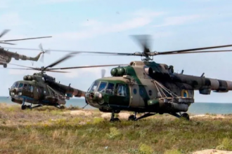 Поблизу Бахмута сталися аварії двох українських вертольотів Мі-8