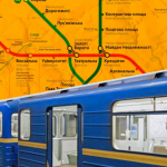 Схема київського метрополітену: карта метро Києва