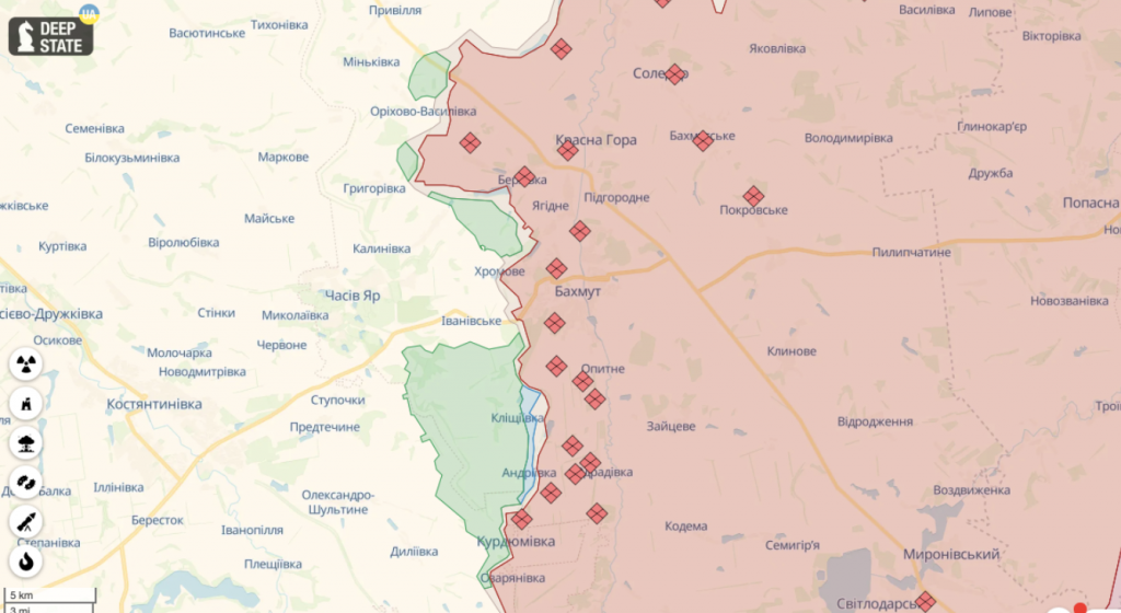 ЗСУ вже на межі лісу Вербового: Просування сил оборони в Запорізькій області, за даними ISW (карта)