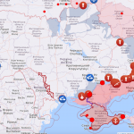 Мапа війни в Україні