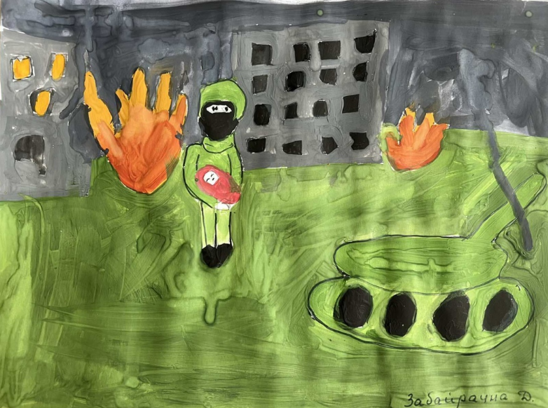 Війна очима дітей: малюнки про війну, що відображають біль та надію 