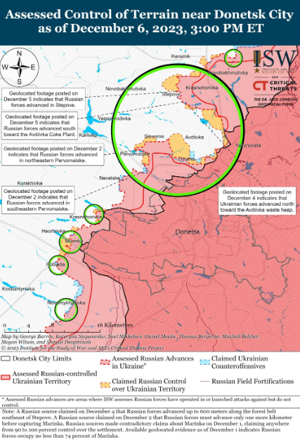 Є просування українських військ: ISW опублікував карти бойових дій