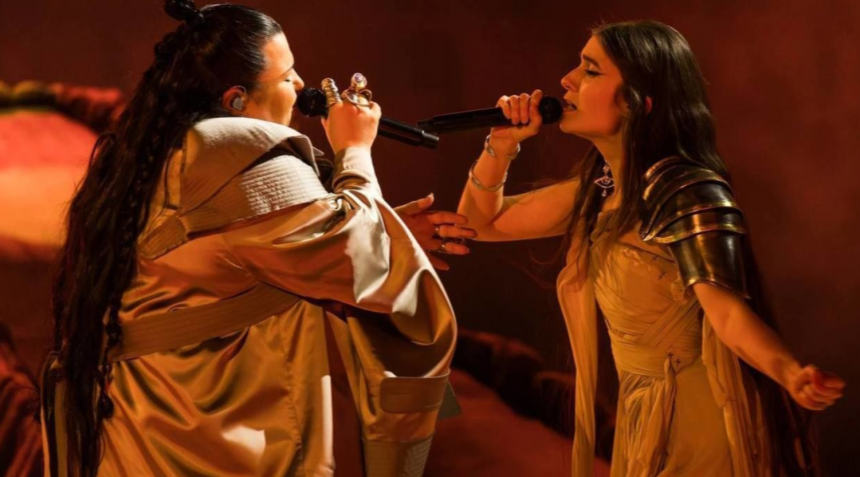 "Євробачення-2024": alyona alyona і Jerry Heil наживо заспівали на сцені в Мальме