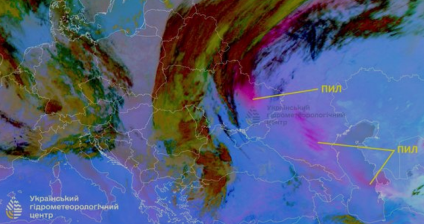 Пилова буря в Україні: як зміниться ситуація в Україні цього тижня