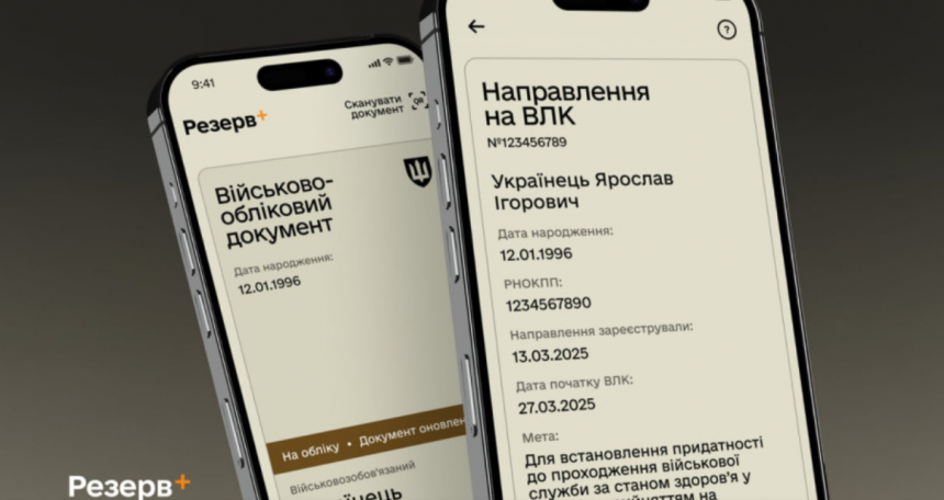 У «Резерв+» вже згенерували 32 тисячі електронних направлень на ВЛК