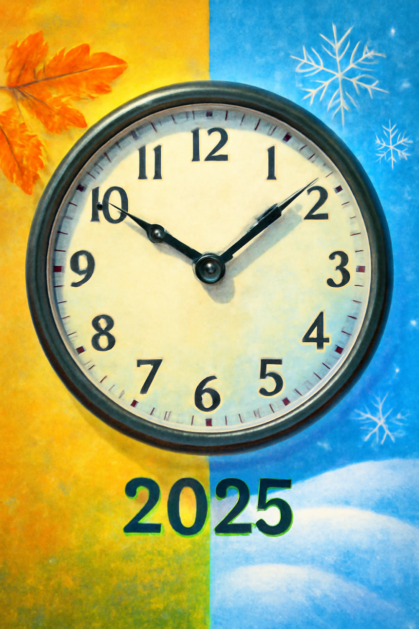 Коли будуть переводити годинник у 2025 році?