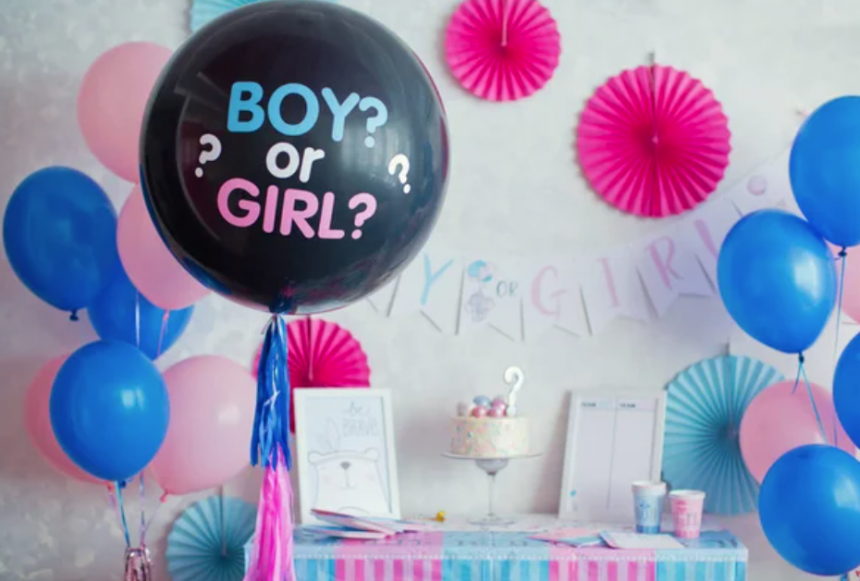 Gender-party: все про це свято, що подарувати майбутнім батькам