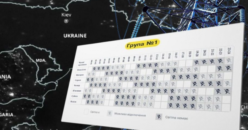 График отключения света в Софиевской Борщаговке 19.11: как проверить и подготовиться к отключениям
