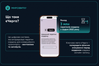 єЧерга 2026: електронна черга на кордоні для легкових авто — як записатися через Дію