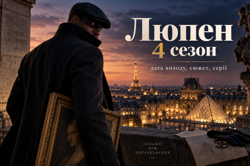 «Люпен» 4 сезон: дата виходу, сюжет, скільки буде серій і де дивитися нові епізоди